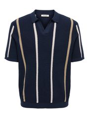 Only and Sons Strym Ανδρικό Life Regular Κοντομάνικο Πλεκτό T-Shirt 22037321