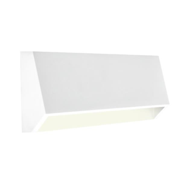 Φωτιστικό επιτοίχιο LED 4W κυρτό Υ8x22x3,6εκ. Λευκό