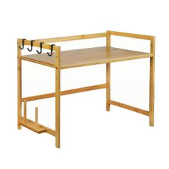 Ραφιέρα πάγκου Nextdeco μπαμπού Υ42x55x35εκ .