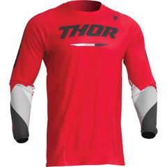 Μπλούζα Μηχανής MX Thor Pulse Red 2XL .Σχεδιασμένη για Αντοχή & Απόδοση Off-Road