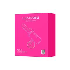 Lovense Spinel - Portable Thrusting Vibrating and Heating Dildo