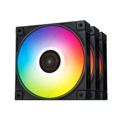 DEEPCOOL 199-0330 Case Fan με RGB Φωτισμό και Σύνδεση 4-Pin PWM 3τμχ (FC120 3IN1)