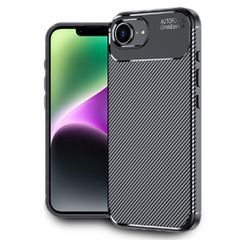 Θήκη Ancus AutoFocus Carbon Fiber για Apple iPhone 16e iPhone 17e Μαύρη