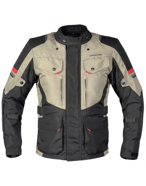 Nordcode Dust Jacket Oversize Black/Sand