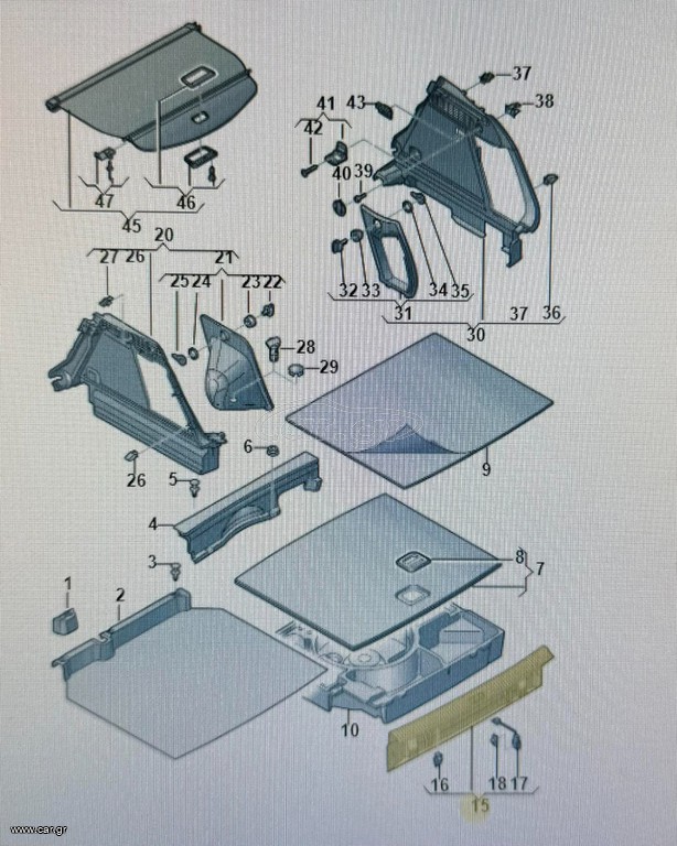 8U0864483Q 4PK   TRIM PANEL