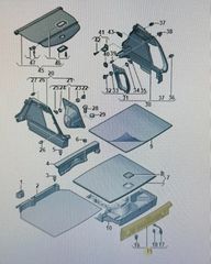 8U0864483Q 4PK   TRIM PANEL