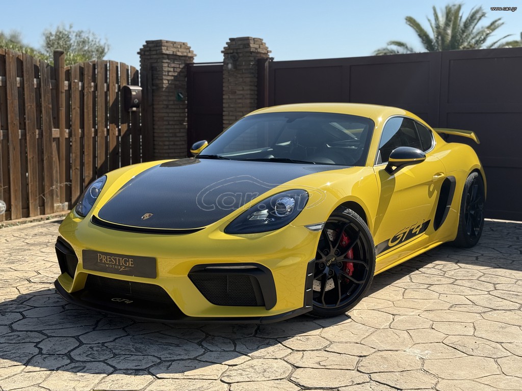Porsche Cayman 2021 GT4 - CLUBSPORT - PDK - RACING YELLOW - SPORT CHRONO PACKAGE