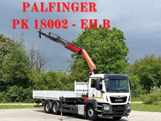 Γερανοί - Φορτηγά Με Γερανό MAN 2019 TGS 26.360 * PALFINGER PK 18002 - EH B * 6x4