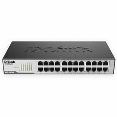 D-LINK 215-0037 Unmanaged Desktop Rackmount Switch 24-Ports (DES-1024D)