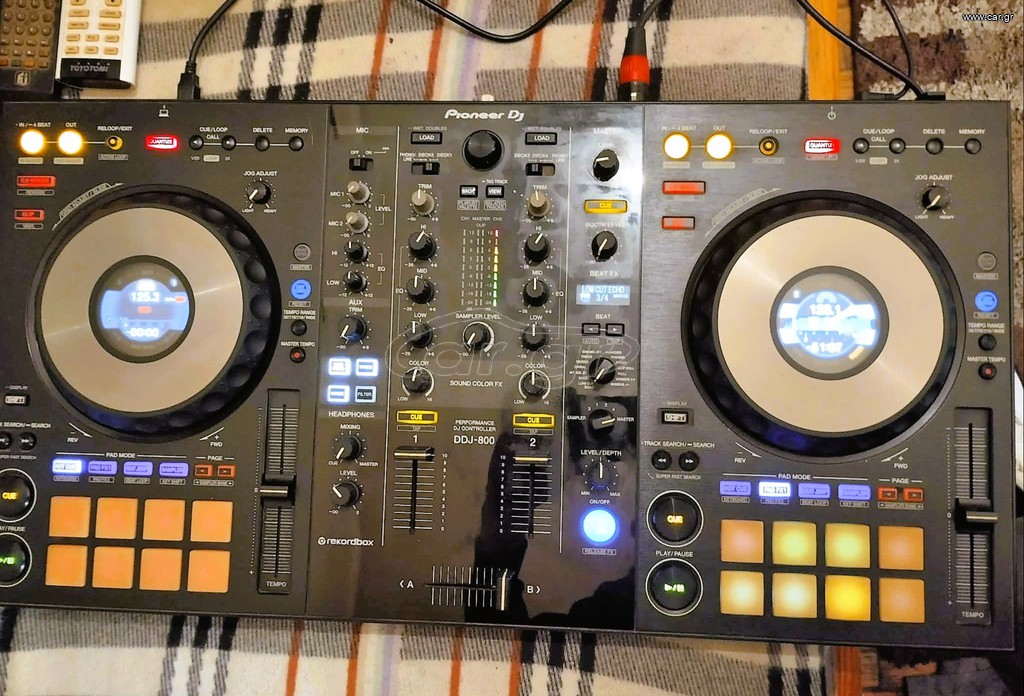 PIONEER DDJ-800 DJ CONTROLLER ΜΕ DECKSAVER