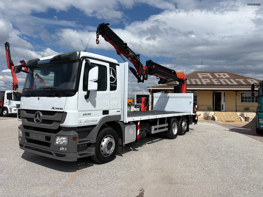 Γερανοί - Φορτηγά Με Γερανό Mercedes-Benz 2013 Actros 2536 EURO5-PK23002+FLY JIB