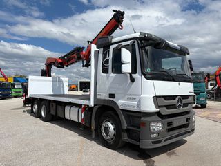 Γερανοί - Φορτηγά Με Γερανό Mercedes-Benz 2013 Actros 2536 EURO5-PK23002+FLY JIB-thumb-1