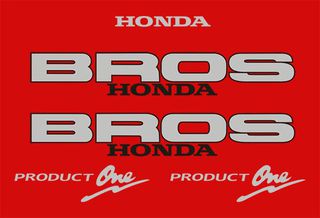 Αυτοκόλλητα σετ για Honda Bros Product one