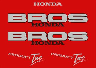 Αυτοκόλλητα σετ για Honda Bros Product Two