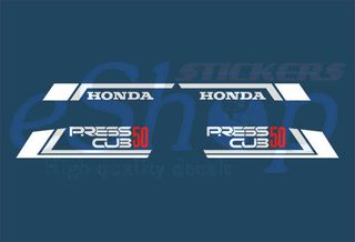 Αυτοκόλλητα σετ για Honda C50 Press Cub