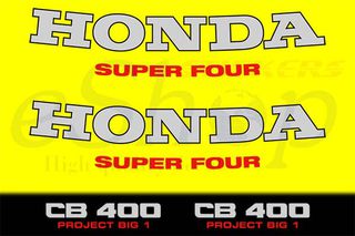 Αυτοκόλλητα σετ για Honda CB 400SF Super Four Project Big 1
