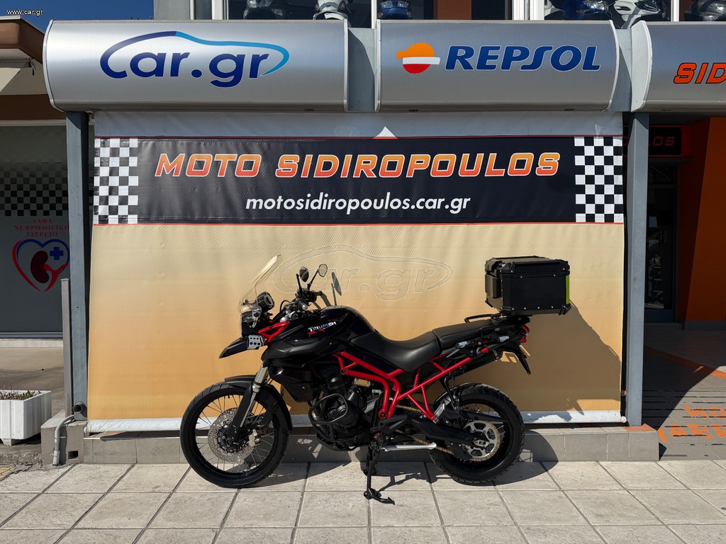 Triumph Tiger 800 XC 2014 -MOTOSIDIROPOULOS- TIGER 800 XC 2014 SE -ABS-