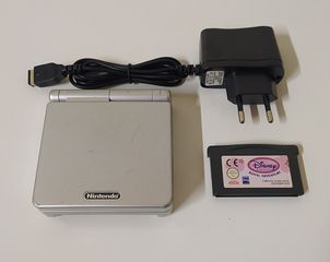 Nintendo Gameboy Advance SP Platinum Silver