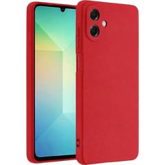 ObaStyle Matt TPU case protect lens for Samsung Galaxy A07 Red