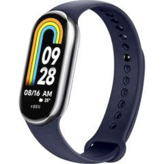 Obastyle Λουράκι Σιλικόνης Xiaomi Mi Smart Band 8/9 Dark Blue