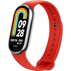 Obastyle Λουράκι Σιλικόνης Xiaomi Mi Smart Band 8/9 Red