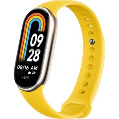 Obastyle Λουράκι Σιλικόνης Xiaomi Mi Smart Band 8/9 Yellow