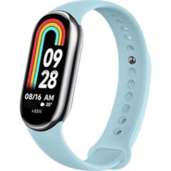 Obastyle Λουράκι Σιλικόνης Xiaomi Mi Smart Band 8/9 Light Blue