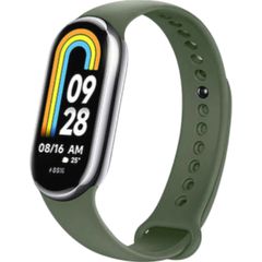 Obastyle Λουράκι Σιλικόνης Xiaomi Mi Smart Band 8/9 Dark Green