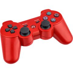 PS3 Doubleshock Wireless Controller Red-thumb-1