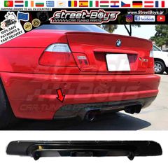 SPOILER [CSL TYPE] ΔΙΑΧΥΤΗΣ ΠΙΣΩ ΠΡΟΦΥΛΑΚΤΗΡΑ BMW E46 MPACK | Street Boys - Car Tuning Shop |