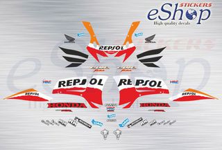 Αυτοκόλλητα σετ για Honda CBR 1000RR Repsol έκδοση 2007