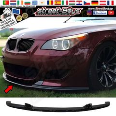 LIP SPOILER ΜΠΡΟΣΤΑ ΠΡΟΦΥΛΑΚΤΗΡΑ BMW E60 M5 (2003-2010) | Street Boys - Car Tuning Shop |