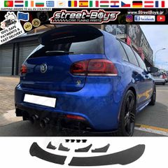 SPOILER ΔΙΑΧΥΤΗΣ ΠΙΣΩ ΠΡΟΦΥΛΑΚΤΗΡΑ VW GOLF 6 R EDITION (2008-2012) | Street Boys - Car Tuning Shop |-thumb-1