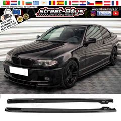 ΜΑΡΣΠΙΕ SET ΠΛΑΪΝΑ SPOILER EXTENSION BMW E46 M3 & MPACK EDITIONS (1998-2006) | Street Boys - Car Tuning Shop |