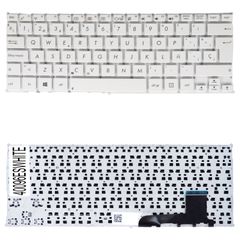 Teclado Español para Portátil - Spanish Laptop Keyboard για Asus VivoBook S200 S200E S201 X200 X201 X202 F201 F202 E200 Q200 R200E R202E T300F AEEX2T00020 0KNB0-1122SP00 0KNB0-1122TU00 ES No Frame Whi