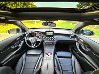 Mercedes-Benz GLC 220 2017 COUPE ΔΕΡΜΑ NAVI ΗΛΙΟΡΟΦΗ FULL 4MATIC-thumb-6