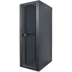 Intellinet 071-0289 Επιδαπέδια Καμπίνα Rack 22U 60x60x114.4cm Μαύρο (713078) FLATPACK