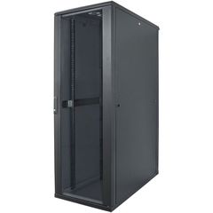 Intellinet 071-0295 Επιδαπέδια Καμπίνα Rack 32U Ασυναρμολόγητη 80x60x158.8cm Μαύρο (713122) FLATPACK