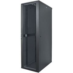 Intellinet 071-0299 Επιδαπέδια Καμπίνα Rack 36U Ασυναρμολόγητη 60x60x176.6cm Μαύρο (713146) FLATPACK