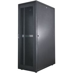 Intellinet 071-0311 Επιδαπέδια Καμπίνα Rack 26U Ασυναρμολόγητη 100x60x132.2cm Μαύρο (713245) FLATPACK