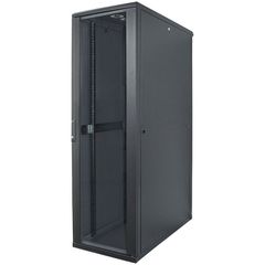 Intellinet 071-0307 Επιδαπέδια Καμπίνα Rack 42U Ασυναρμολόγητη 80x60x203.3cm Μαύρο (713184) FLATPACK