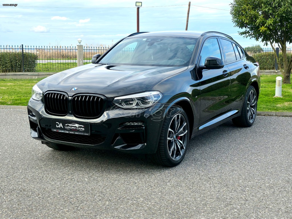 Bmw X4 M40 2021 M40 DIESEL MILD HYBRID ΔΕΡΜΑ NAVI SERVICE BMW CAMERA 360