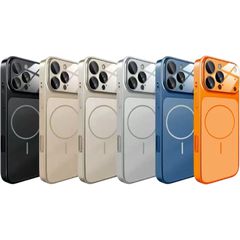 MagSafe AG Glass Design Case for iPhone 17 Pro Max Silver-thumb-1