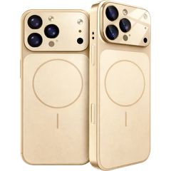 MagSafe AG Glass Design Case for iPhone 17 Pro Max Gold