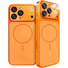 MagSafe AG Glass Design Case for iPhone 17 Pro Max Cosmic Orange