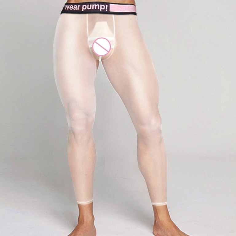 Nylon Made Mens Breathable Quick Drying High Performance Fit White