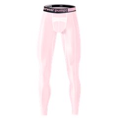 Nylon Made Mens Breathable Quick Drying High Performance Fit Pink