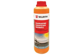 Wurth Windshield Cleaner – Καλοκαιρινό Καθαριστικό Παρμπρίζ – 1 L – 0892333404