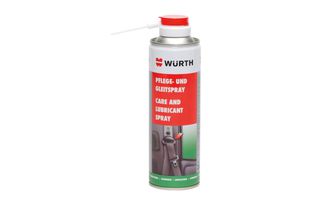 Wurth Plastic & Rubber Care Spray - Σπρέι Φροντίδας & Λίπανσης Πλαστικών και Καουτσούκ - 300ml - 0893224