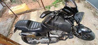 Honda Transalp 650 2002 XL650V CUSTOM-CAFE RACER-SUPER MOTO-thumb-8